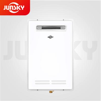 China JunSky outdoor with a 20L/26L series gas hot water system instantaneous gas tankless water heater for sale