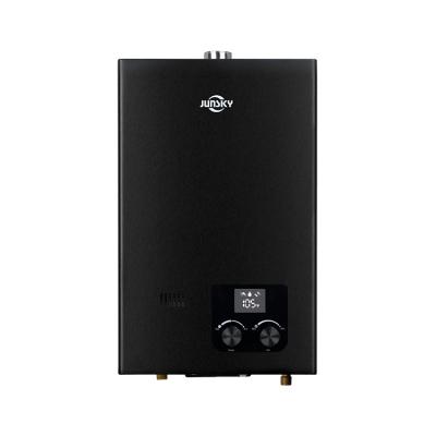 China Chinese Professional Gas 10L Hotel OEM Dual Speed ​​Fan Fit Whole House Antifreeze Professional Natural Gas Tankless Indoor Water Heater for sale