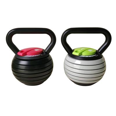 China Equipment Home Fitness Gym Use Free Weight Kettle Bell Set Adjustable 10-40LB Kettlebell Set for sale