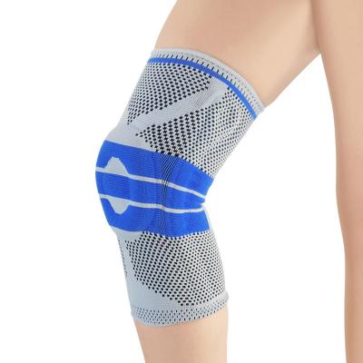 China Wholesale High Elastic Knee Pads Anti Slip Leg Protector Knee Support for sale