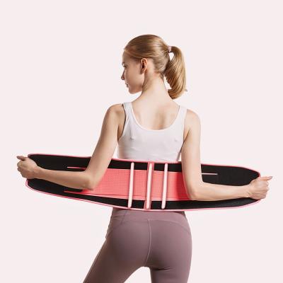 China Sports Waist Trimmer Belt Fitness Waist Protector Hot Yoga Disc Fixing Workout Weightlifting Waist Support Lumbar Belt for sale