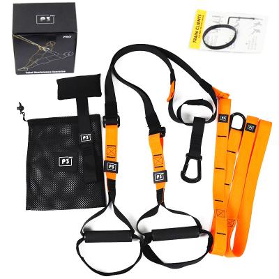 China Flexible Custom Resistance Belt Fitness Strength Training Hanging Straps p3 Hanging Trainer System for sale