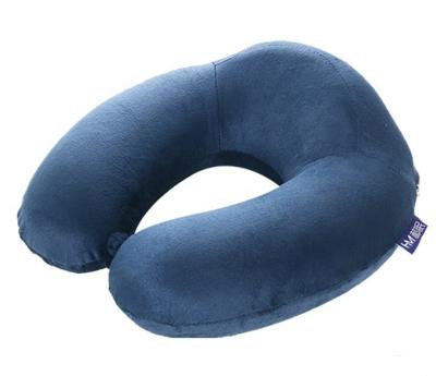 China 2020 Hot Selling Cheap Price Memory Foam Travel Memory Foam Neck Pillow For Airplane for sale