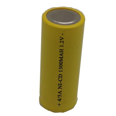 China Solar toys 1.2V Ni-Cd 4/5A 1300mAh rechargeable battery battery for solar light or toy power tool or or lawn lamp for sale