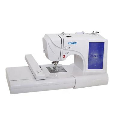 China ZY1950T Hotels Touch Screen 96 Design Household Embedded Embroidery Sewing Machine for sale