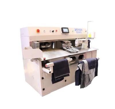 China HOT 2021 Hotels ZY9000TDB Full Automatic Pocket Binding Industrial Sewing Machine For Pocket Making for sale