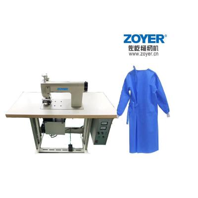 China Automatic Sewing Machine 16mm Needle Save Single Motor 220/110V Max. ZOYER Hotels Hot Sale ZYCSB60Q Ultrasonic Lace Sewing Thickness for sale