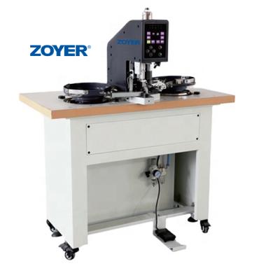 China ZY-T9811 Zoyer SUPER-FAST automatic button tying machine instant jeans button machine for sale