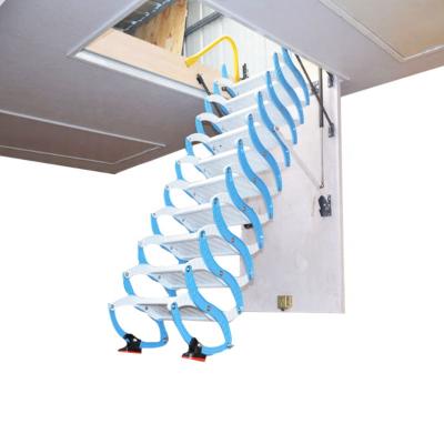 China Modern Telescopic Stairs Household Electric Attic Lifting Stairs Folding Invisible Stretch Ladder for sale