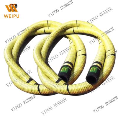 China Suction and Drainage Rubber Hose Diameter 8 Inch Steel Wire Rubber Hose. in diameter corrugated suction and discharge rubber hose for sale