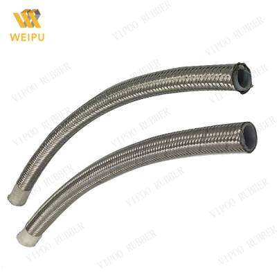 China High temperature resistance factory produce high quality outer braided line high-pressuresae100 R5 polyester heat resistant hose hydraulic rubber hose for sale