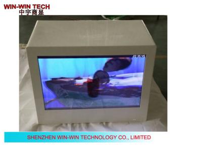 China HD 19 Inch Transparent LCD  Advertising Player , Advertising Display Box for sale