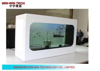 China Multi Points Touch LCD Transparent Screen , Shopping mall kiosk Advertising Display for sale