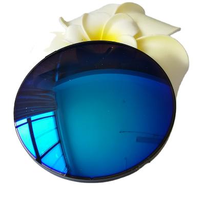 China Single vision / bifocal cr39 / progressive / photochromic adhesive polycarbonate polarized light sunglass lens for sale