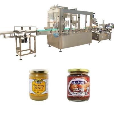 China 500ml Glass Bottle Automatic Vinegar Filling Machine Food Liquid Food Filling Machine for sale