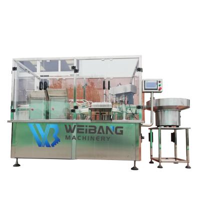 China Food Plastic Tube Nail Polish Filling Machine 3ml Sealing Pen Capping Machine With Brush Head Filling for sale