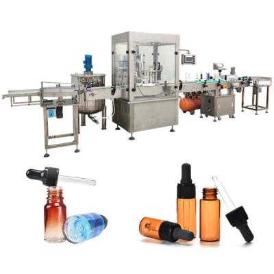 China High Speed ​​Beverage WB-YX4 Beverage For Eye Drop Reagent Bottle Filling Machine Nail Polish Capping Filling Machine for sale