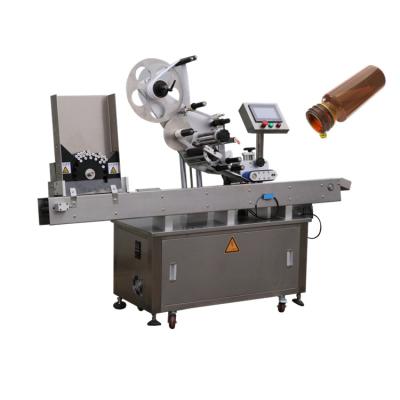 China Factory price food round bottle labeling machine automatic sticker aluminum tube wrap labeling machine for sale