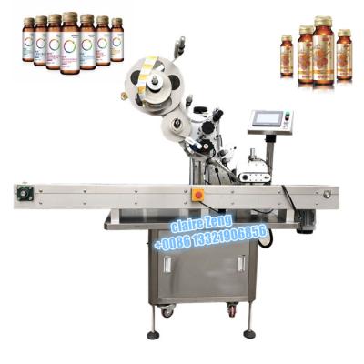 China Automatic Horizontal Food Labeler Vial Labeler Tube Labeling Machine Supplier for sale