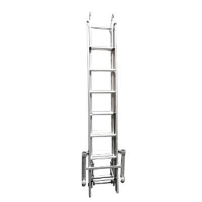 China Folding Ladders Universal Metal Labor Safety Step Scaffolding Construction Steel Ladder for sale