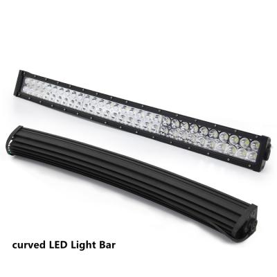 China Cheap Universal Curved LED Light Bar 80cm Spot Flood Beam Offroad Car 180W Waterproof Lamp Power Led Warning Light Bar for sale