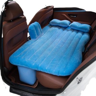 China Brief & Simple Creative Color Travel Car Air Cushion Car Bed Trunk Inflatable Cushion for sale