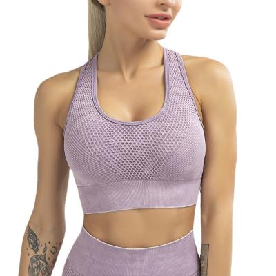 China Comfortable Vest Small Breathable Sling Seamless Manufacturer Yoga Bra Fitness Women Sports Bra for sale