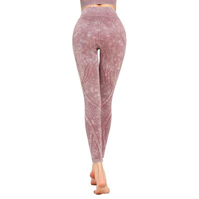 China High Quality Breathable Warm Breathable Yoga Panties Printing Women Seamless Yoga Gaiters for sale