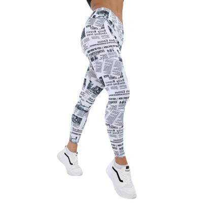 China Breathable Recommend High Quality Yoga Leggings Printed Sport Gym Workout Pants Yoga Leggings for sale