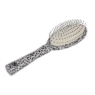 China Hot Selling High Quality Waterproof Water Transfer Printed New Boar Detangling Hairbrush To Customize Printing Custom Hairbrush for sale