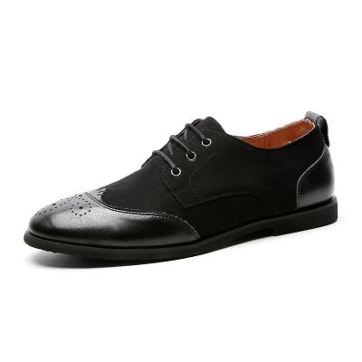 China Durable Factory Directly Supply Classic Modern Oxford Formal Salmon Lace Up Shoes For Italian Prince Men for sale