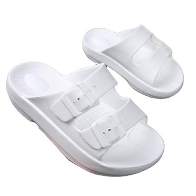 China Fashion Trend Shower Slide Thick Mute Silent Sandals Non Slip Soft Eva Indoor Summer Beach Super Unique Slippers for sale