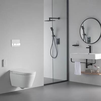 China Automatic Operation Luxury Toilet European Standard Smart WC WC Wall-hung Smart Hanging Toilet Toilet for sale