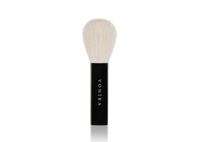 China Soft Natural Goat Hair Powder Blush Cosmetic Kabuki Makeup Brush Square Shaped for sale