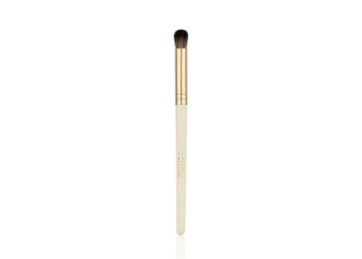 China Vonira Beauty Eyeshaodw Blending Brush Round Concealer Brush With Golden Aluminum Ferrule Birch Wooden Handle for sale