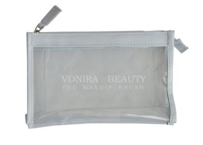 China Bolso transparente claro impermeable del maquillaje del bolso del PVC con la cremallera en venta