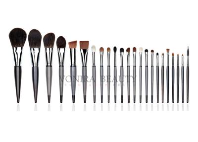 China 23 PCS Luxury Collection Contour Makeup Brush Set Finest Nature Bristles / Original Ebony Handle for sale