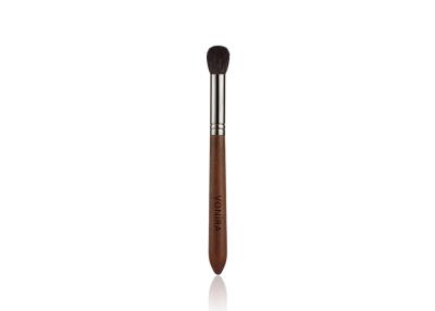 China Vonira Natural Goat Hair Round Powder Brush Highlight Brush For Artist Makeup Tools for sale