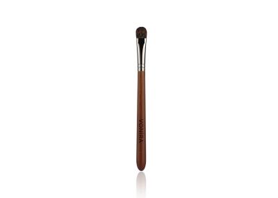 China Vonira Beauty Handcrafted Makeup Base Eyeshadow Brush Copper Ferrule Ebony Handle for sale