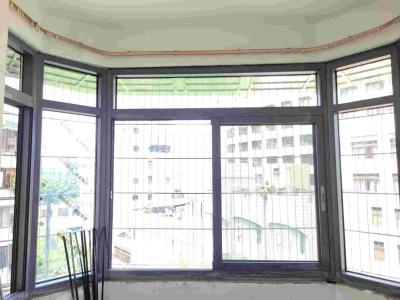 China Customized Black Aluminium Sliding Windows 1.2mm-2.0mm Thickness for sale