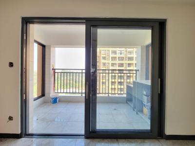 China Large Screen Aluminium Sliding Doors Weatherproof 5 Years Warranty for sale