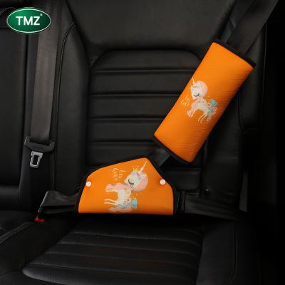 China 2020 Long Longevity Car Accessories Child Protect Neck Seat Belt Cover Seat Belt Clip Kids Car Seat Belt Shoulder Pads Child Safety Fixed Strap for sale