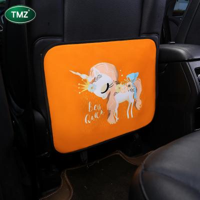 China Hot Sale Anti-skidding.clean Car Back Seat Protector Mat Protector For Baby Kids Car Back Seat Protector Anti Kick Storage Pad For Car Organizer for sale