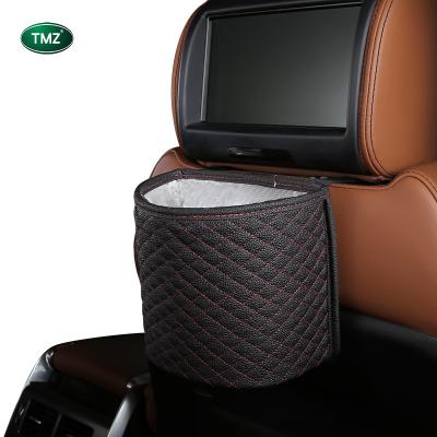 China Hotsale Eco-friendly Car Accessories Car Trash Bag Small Car Trash Can for sale