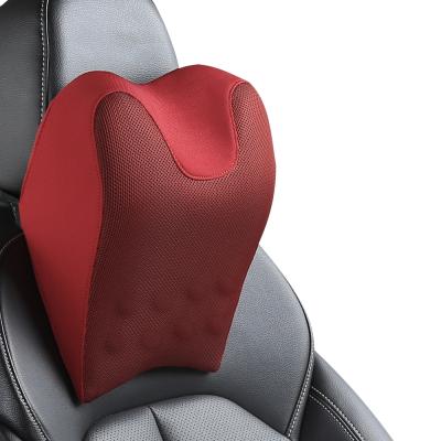 China Custom High Quality Environmental Health Comfort Relax Health Memory Foam Car Headrest Neck Pillow Neck Support Headrest Pillow For Car Accessories for sale