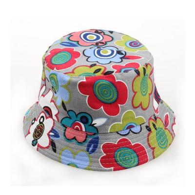 China Wholesale Summer Bucket Hat Image Child Bucket Hats Kids Tropical Bucket Hats Child for sale