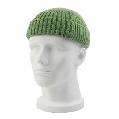 China JOINT Wholesales Warm Bennie Hats Men Winter Knitted Custom Made Hat Winter Knit Hats For Men for sale