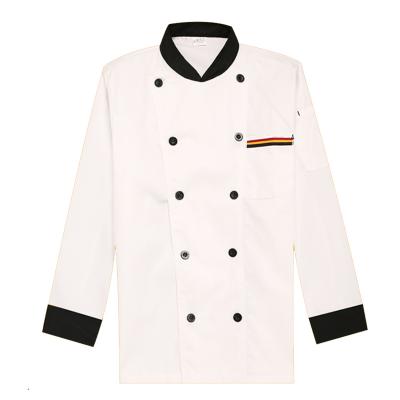 China Kitchen Factory Wholes Restaurant Chefs Jackets Hotels Hotels Chef Jacket Polyester Jacket for sale