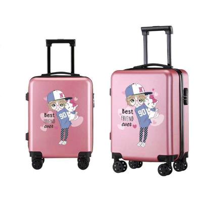 China Ourtdoor Luggage Bag Hardshell Kids Baby Travel Suitcase Colorful Luggage Cartoon Luggage Set Large Child Suitcase For Kids for sale