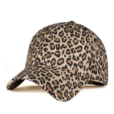 China JOINT Unisex Men and Women Fashion Baseball Cap Custom Your Logo Leopard Baseball Cap for sale